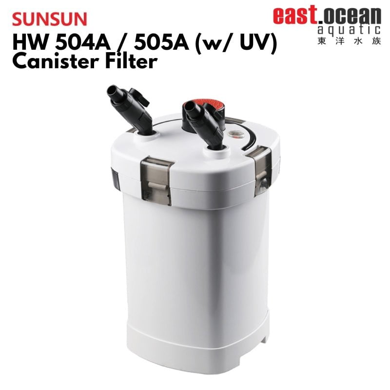 SunSun HW-505A Aquarium bio filtre extérieur 1000l/h 4 Phases Matériaux et  Pompe