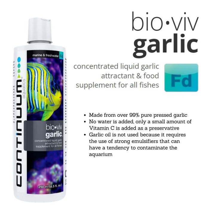 CONTINUUM Bio Viv Garlic (for fish that are not eating well)