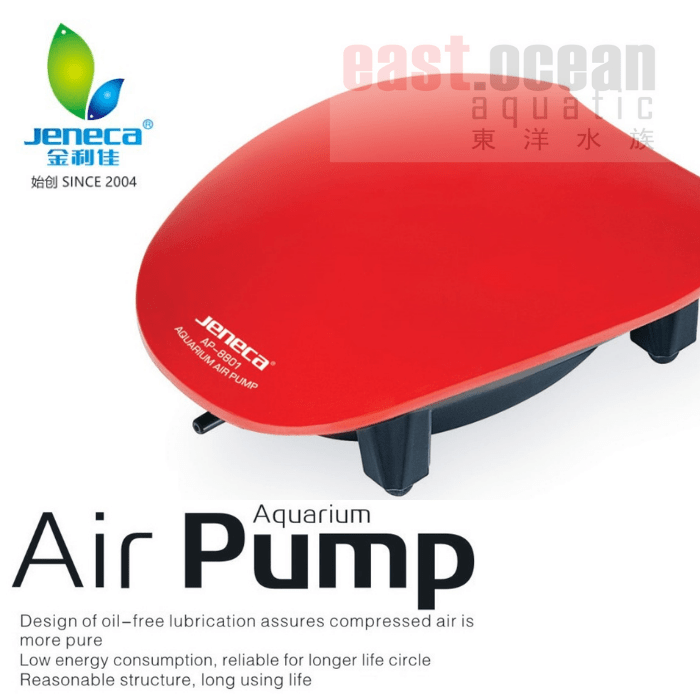 Jeneca Air Pump - AP-8801 / 8803 / 8804 (Single & Double Outlet Models)