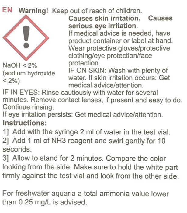SALIFERT Ammonia Test kit for freshwater (NH4)