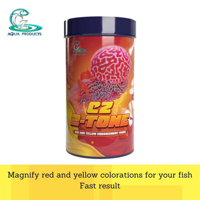 CZ Aqua Cz 2 tone 100g (Enhance Red, Yellow for Flowerhorn)