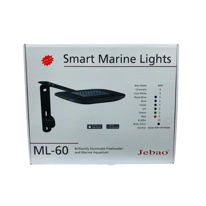 Jebao ML-60 Marine Led Light (for Reef Aquarium Fish Tank)