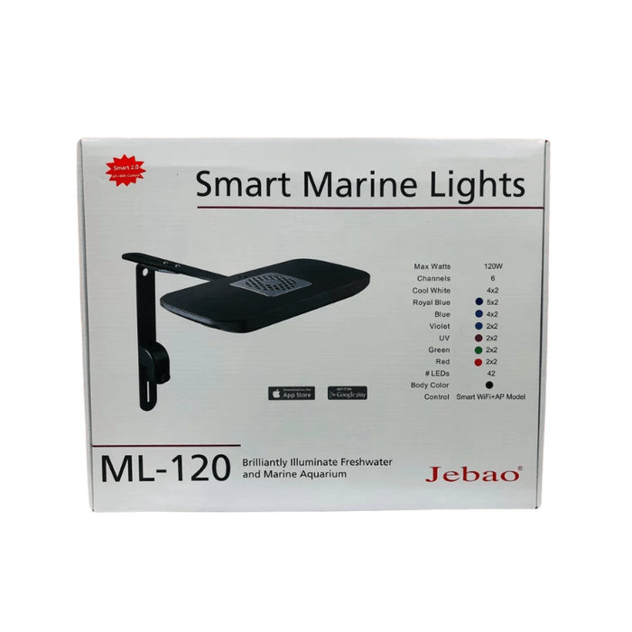 Jebao ML-120 Marine Led Light (for Reef Aquarium Fish Tank)