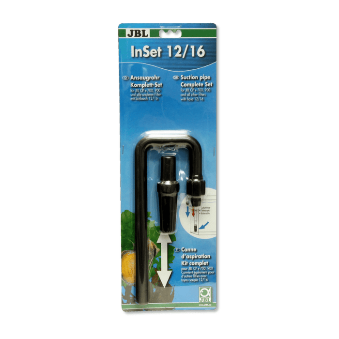 JBL InSet 12/16 inlet pipe set / JBL InSet 16/22 inlet pipe set -  (Suction pipe set for external aquarium filters)