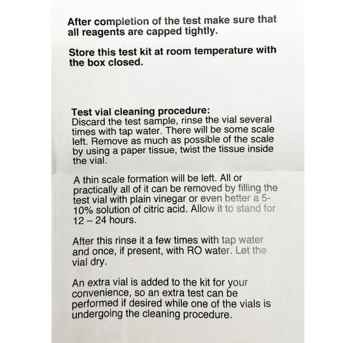 SALIFERT Potassium Test kit for saltwater / freshwater (K)