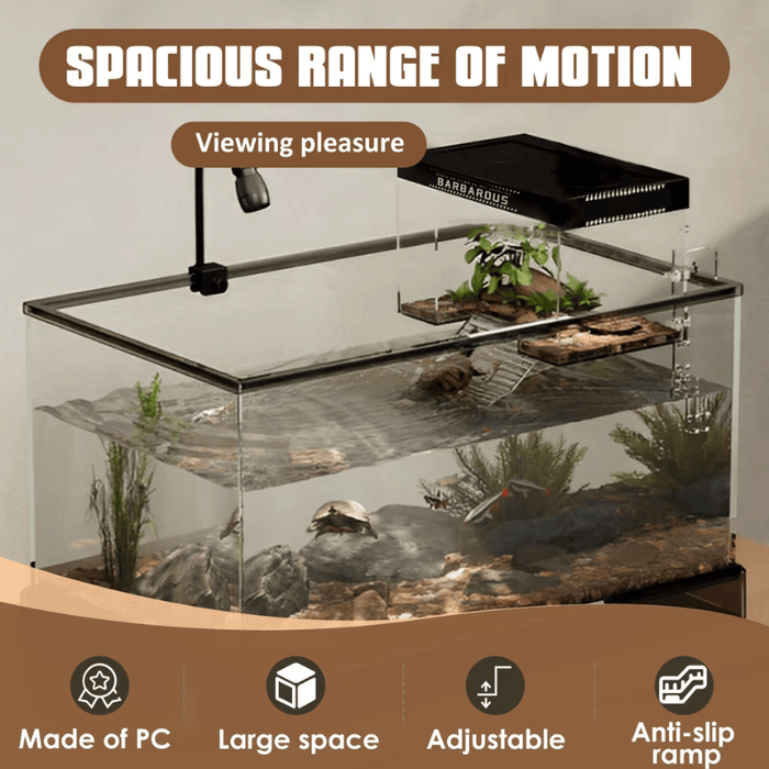 BARBAROUS Growth Warm Room (20/25/30/35cm) Basking Platform