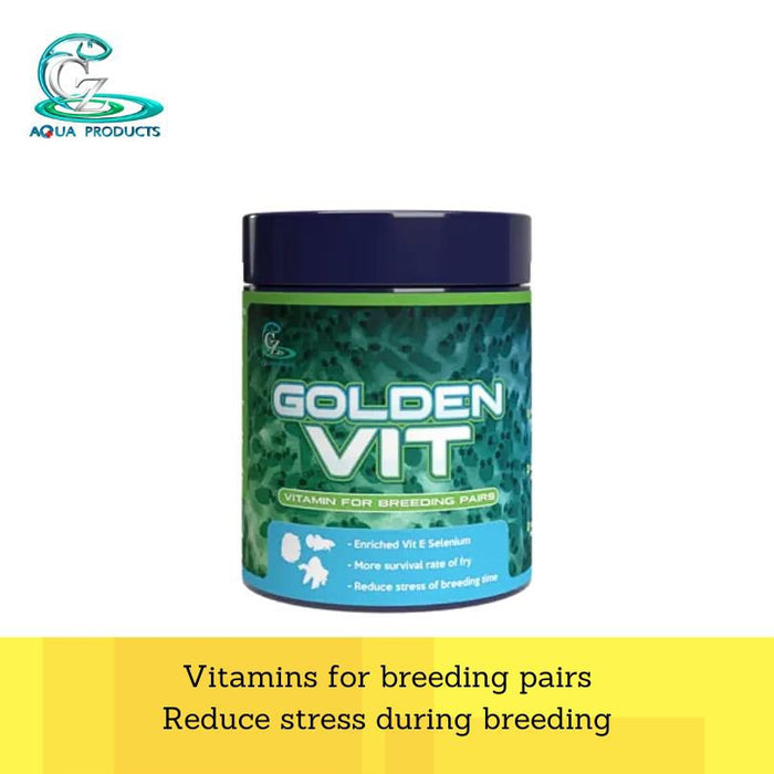 CZ Aqua Golden vit  70g (Vitamin for breeding goldfish, discus)