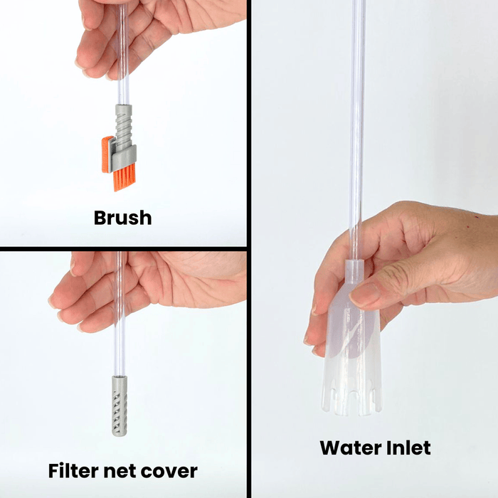 ANS NanoClean Siphon – Precision Aquarium Cleaner for Nano, Shrimp & Planted Tanks