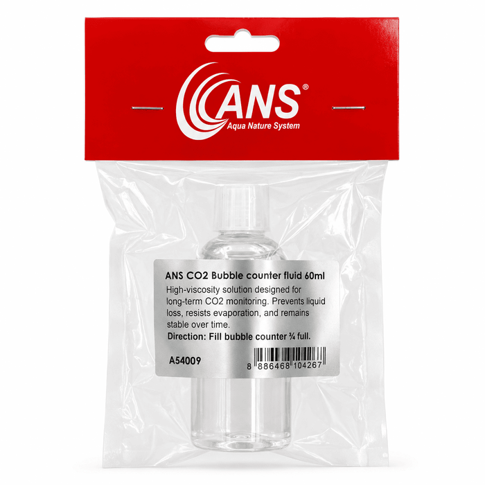 ANS CO2 Bubble Counter and Counter Fluid