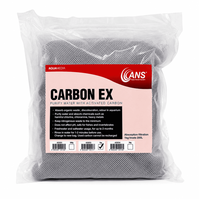 ANS Carbon Ex w/net - 300g/1kg/2kg