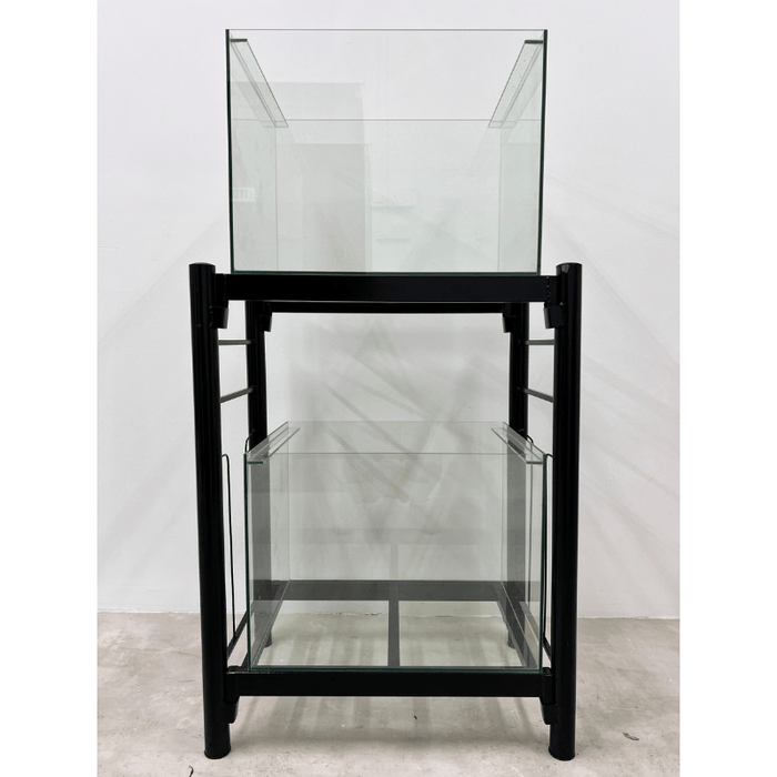 ANS Aquarium Tank + Aquarium Iron stand (Black)