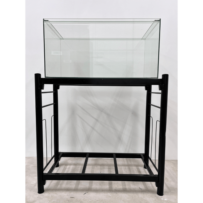 ANS Aquarium Tank + Aquarium Iron stand (Black)