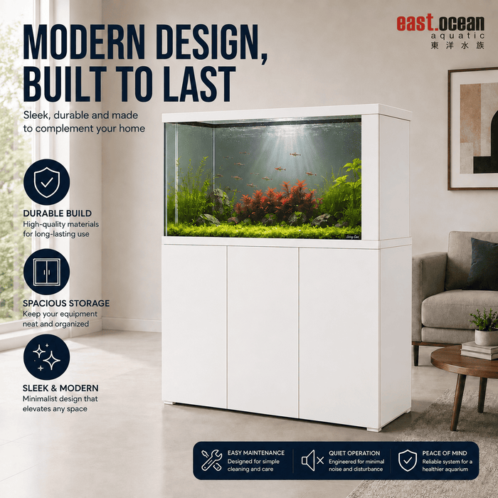 ANS Mastertank Legacy 120 Aquarium Tank (BLACK/WHITE)
