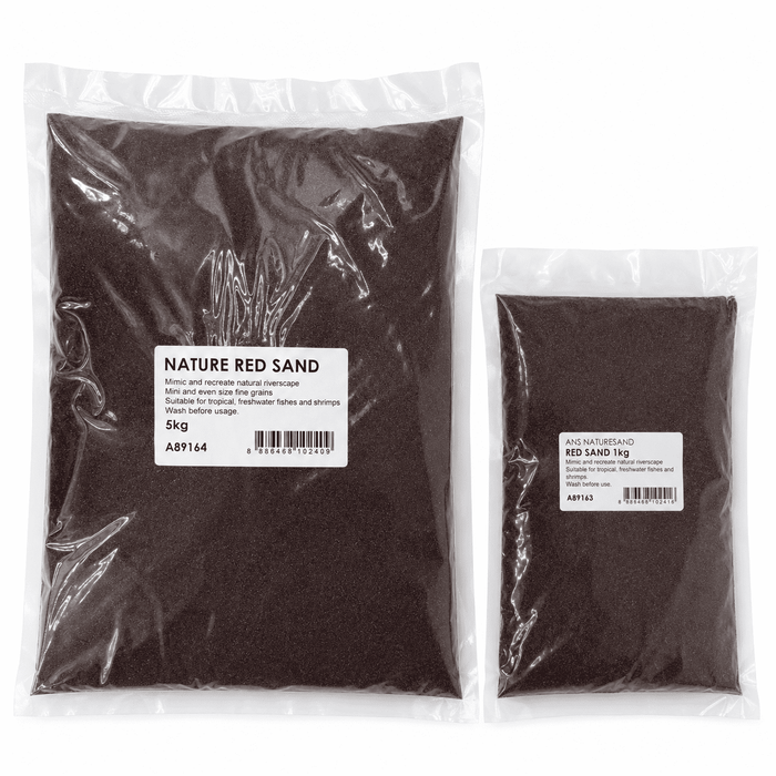 ANS NatureSand Red Sand 1kg/5kg (great sand for biotope)