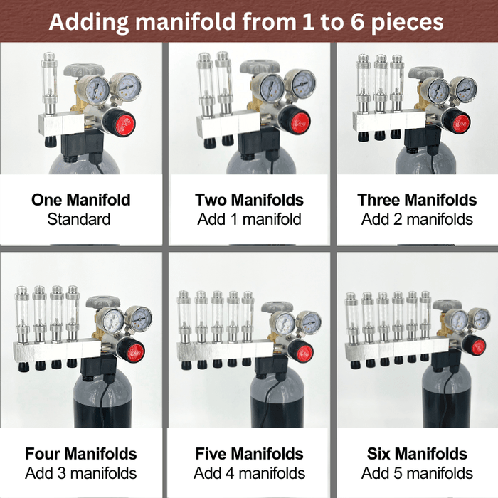 ANS PRO II CO2 Extender Manifold