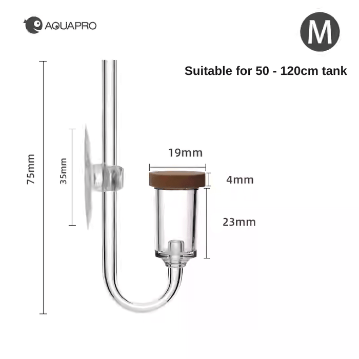 AQUAPRO CO2 diffuser (S/M/L/Tiny)