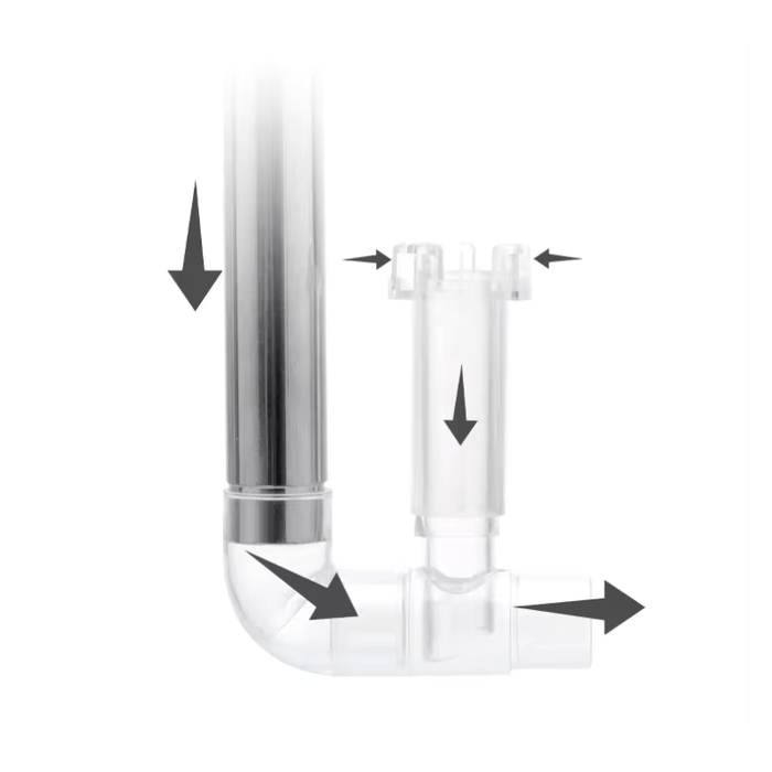 AQUAPRO NVS Skimmer Outflow & Inflow 12mm/16mm (suckers included)