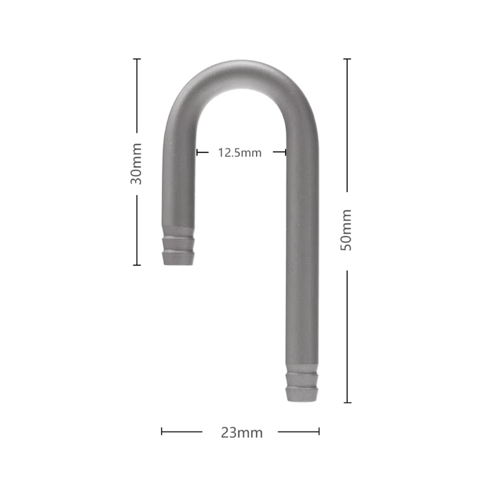 AQUAPRO Stainless Steel U-Pipe 6mm (for co2 or air tube)