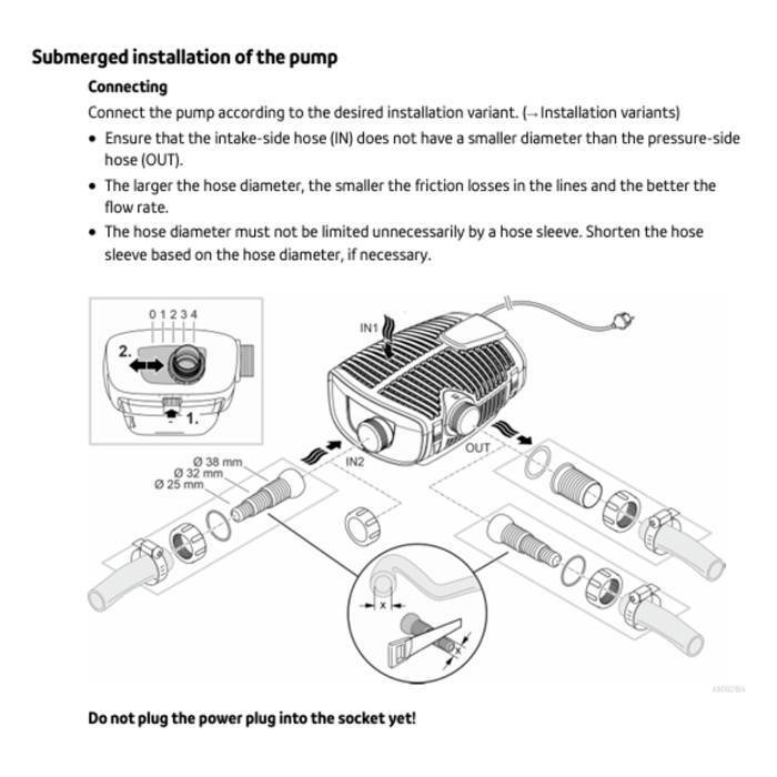Oase AquaMax Eco Premium 6000/12000 (12V)(swim safe)