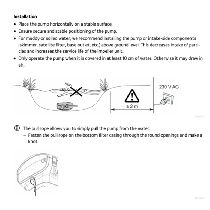 Oase AquaMax Eco Premium 6000/12000 (12V)(swim safe)