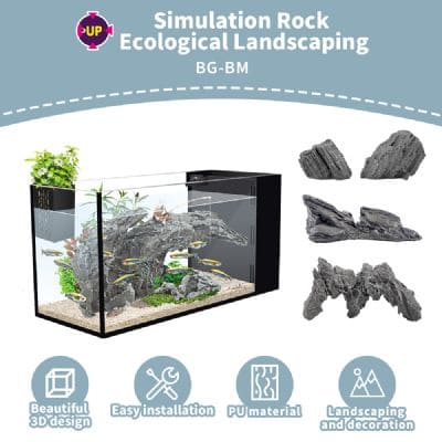 UP AQUA BG-MV-B / BG MV-C Background 3D for Paludarium