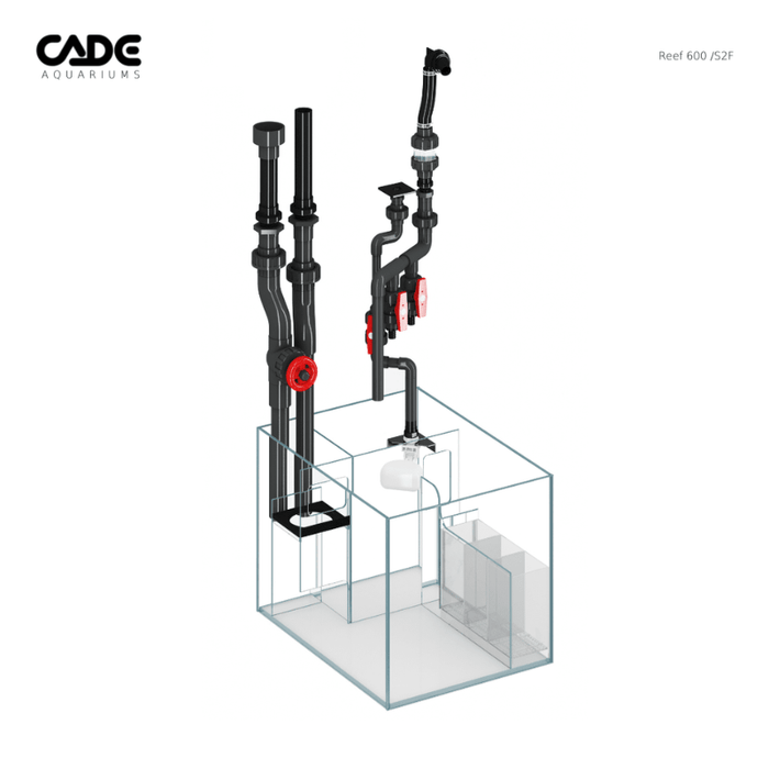 CADE Reef S2 Frag 600 (Black/White) (60x70x35cm)