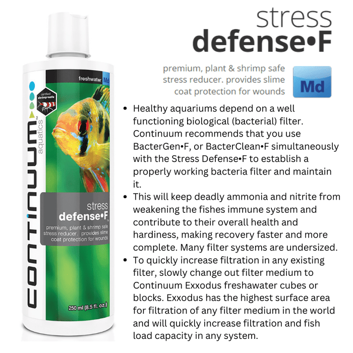 CONTINUUM Stress Defence F (slime coat protection for your fishes)