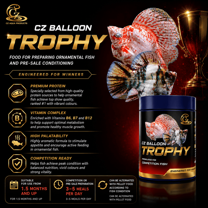 CZ AQUA Trophy Molly Feed 50g/120g