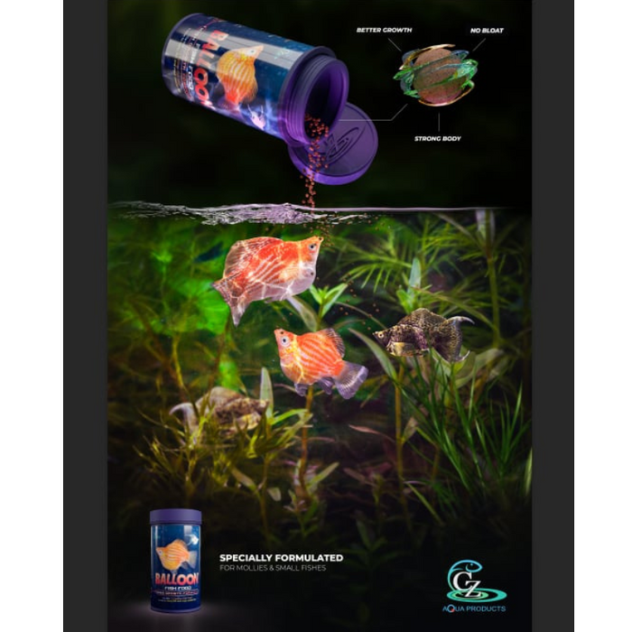 CZ Aqua Balloon 100g (specialised molly food)