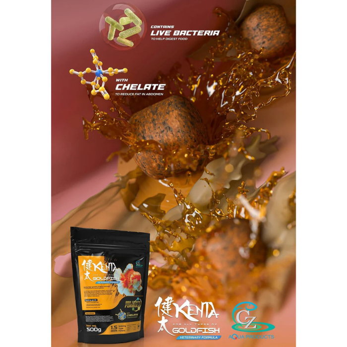 CZ Aqua Kenta Goldfish Chelate 500g (promote long term fish health)