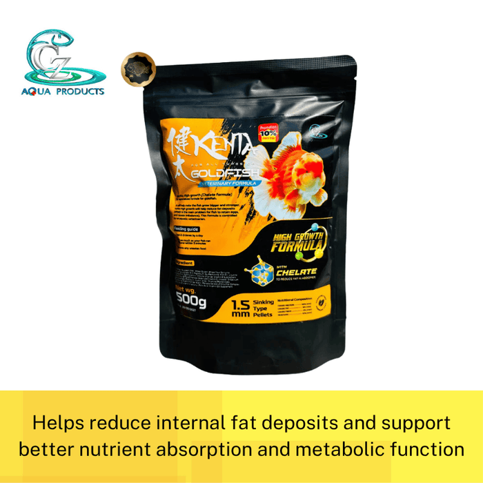 CZ Aqua Kenta Goldfish Chelate 500g (promote long term fish health)