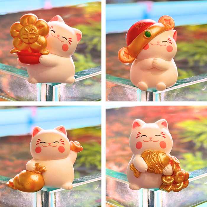 Fortune Cat Toy Decoration S  (assorted design)