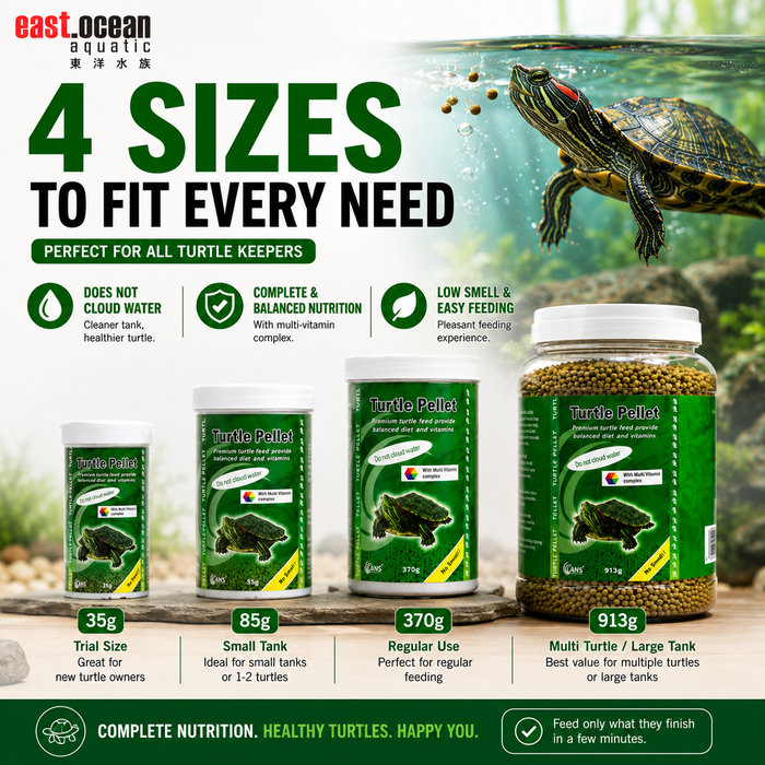 ANS Turtle Feed | for Healthy Shell & Clean Water