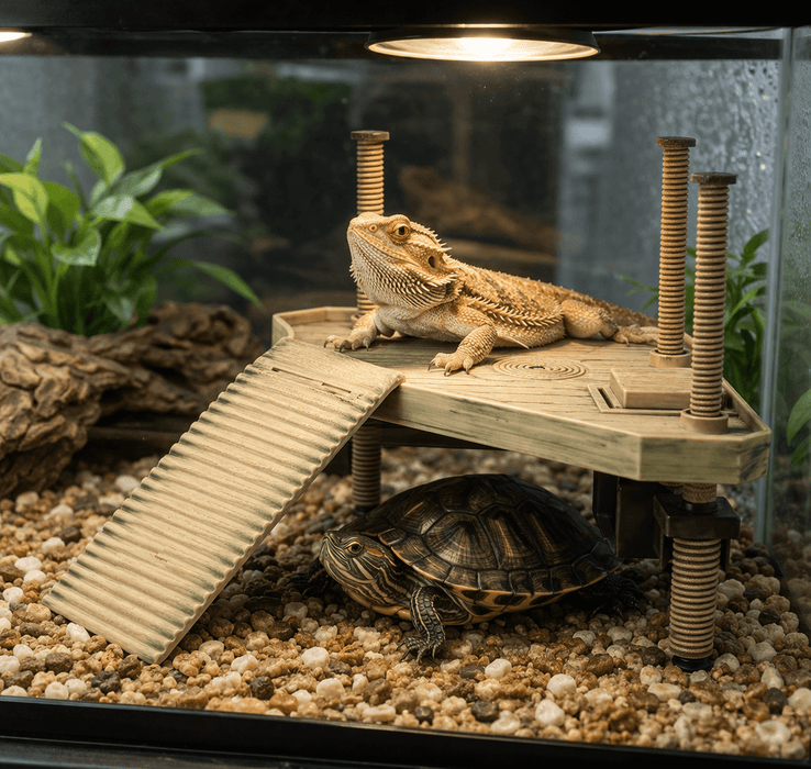 BARBAROUS Growth Turtle Pier (S/M/L) - Basking Platform