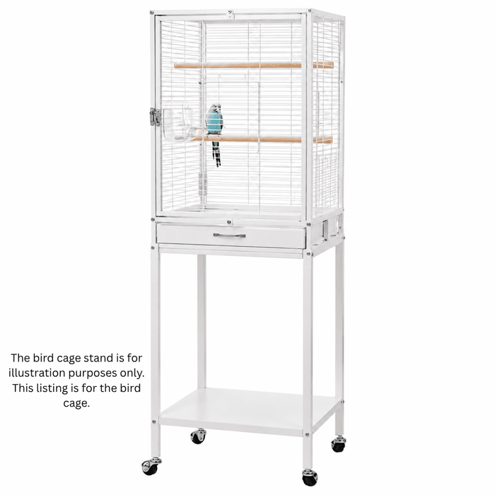 DAYANG A4501 Bird Cage (White) (45.5x45.5x133cm)