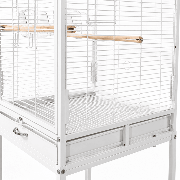 DAYANG A4501 Bird Cage (White) (45.5x45.5x133cm)