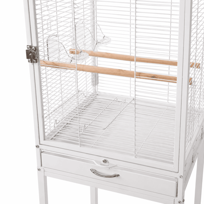 DAYANG A4501 Bird Cage (White) (45.5x45.5x133cm)