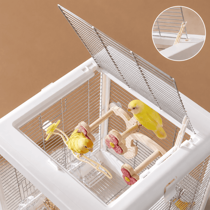 DAYANG B4002 Bird Cage (White) (40.5x41.3x57cm)