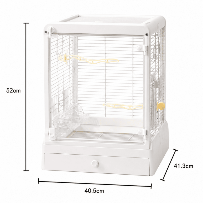 DAYANG B4002 Bird Cage (White) (40.5x41.3x57cm)
