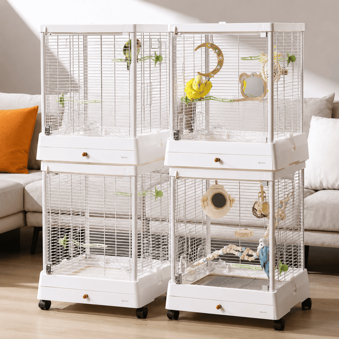 DAYANG B5001 Bird Cage (White) (49.3x48.5x57cm)