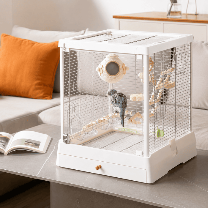 DAYANG B5001 Bird Cage (White) (49.3x48.5x57cm)