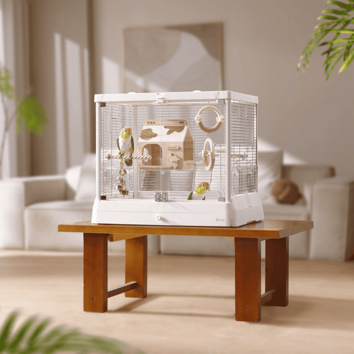 DAYANG B6047 Bird Cage (White) (67x49x57.5cm)