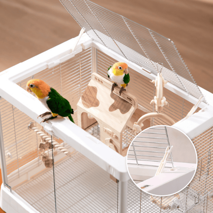 DAYANG B6047 Bird Cage (White) (67x49x57.5cm)