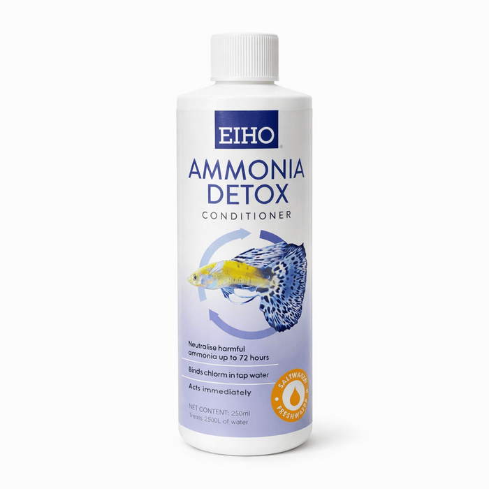 EIHO Ammonia Detox (remove chlorine, chloramine and ammonia) East Ocean Aquatic EIHO Ammonia Detox (remove chlorine, chloramine and ammonia) East Ocean Aquatic
