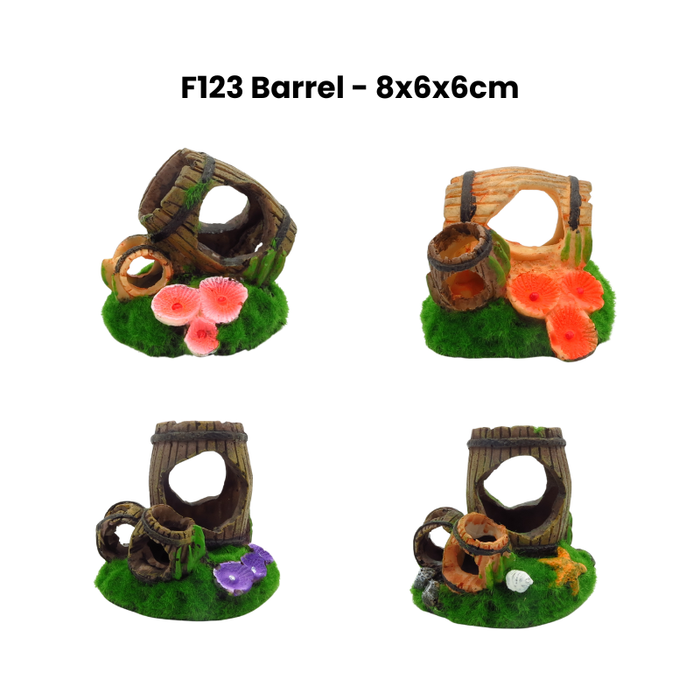 ZZ F123 Barrel Deco green (Assorted Color)