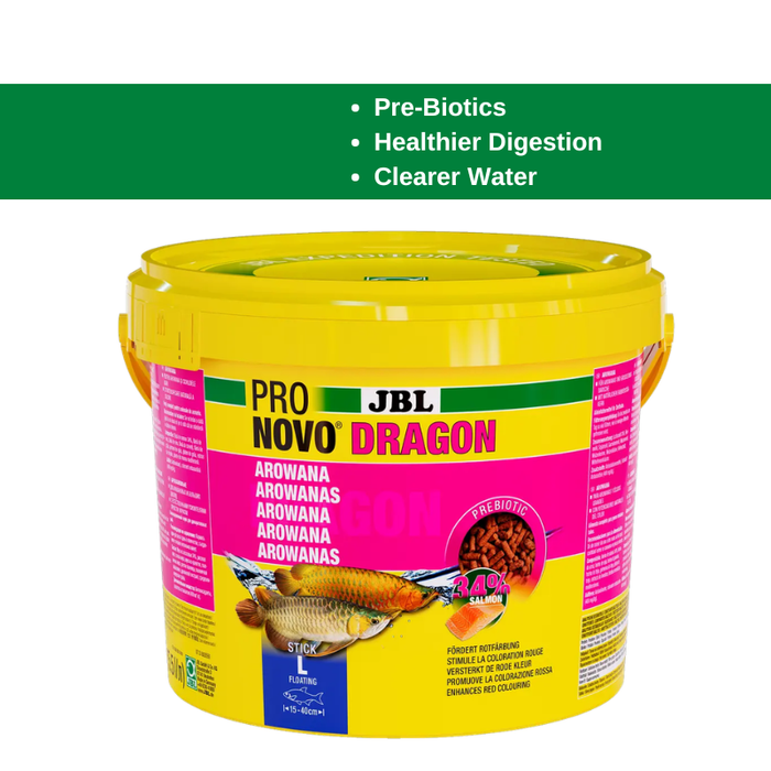 JBL Pronovo Dragon Stick M/L, High protein arowana feed