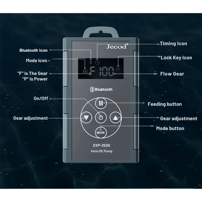 JEBAO DXP DC Pump - (Controller/Wi-Fi Dual Control)