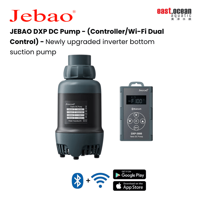 JEBAO DXP DC Pump - (Controller/Wi-Fi Dual Control)