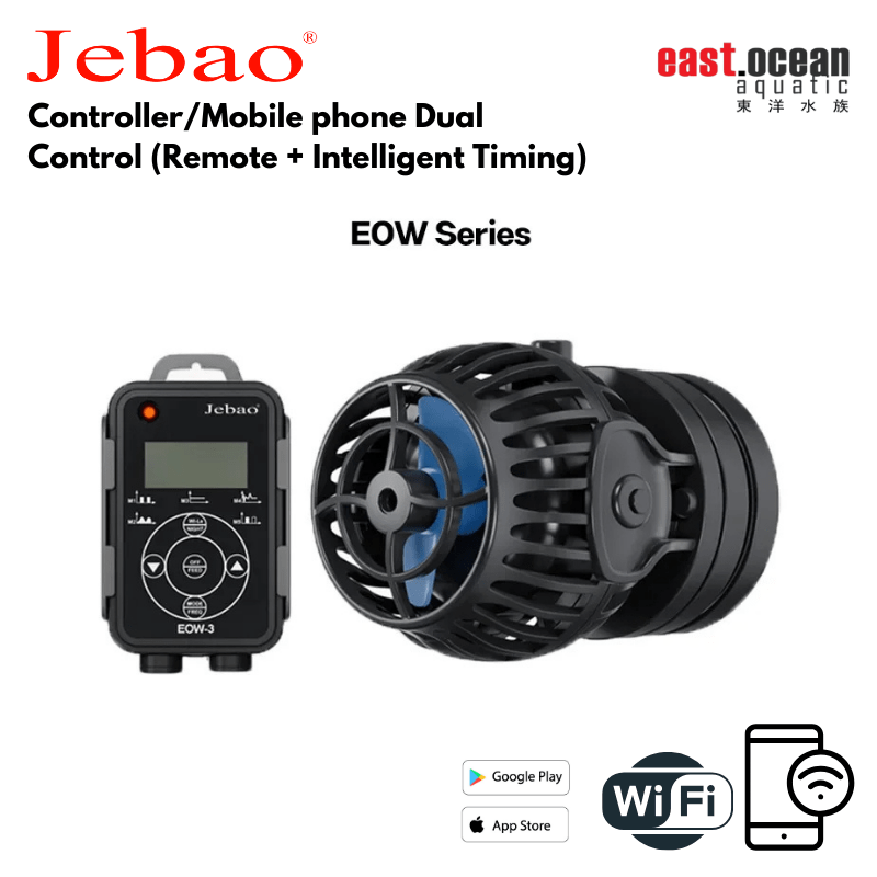 JEBAO EOW Wavemaker - (3M,5M,9M,16M,22M) Controller/Wi-Fi Mobile