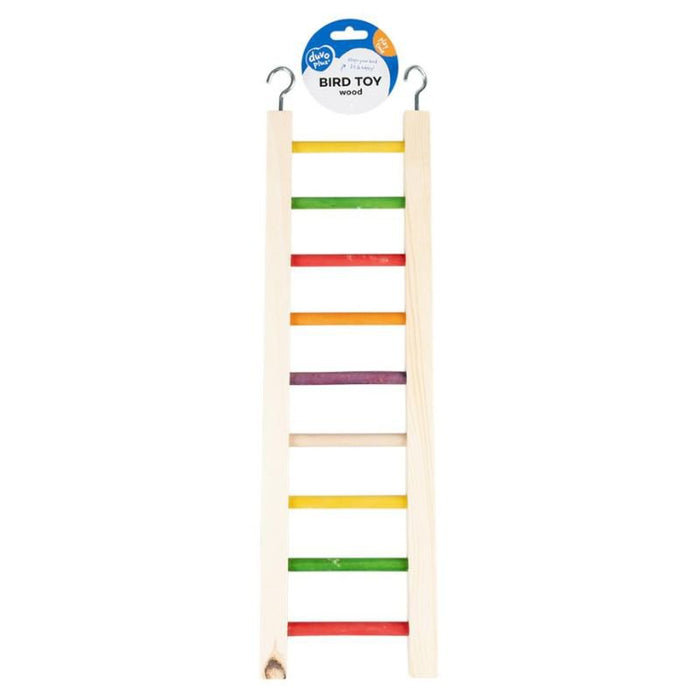 LAROY DUVO Colourful Wooden Ladder 46x12.8x2cm